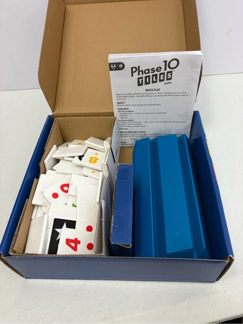 Phase 10 TILES Mattel 2025 Complete